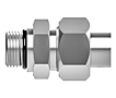 Koncentric straight thread assembly