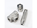 10K Stainless steel pipe fitting, Tee fitting, reducing adapter and hex long nipple pipe fittings.